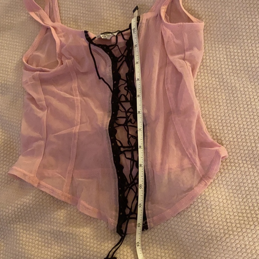 Pink sheer tank - Picture 3 of 3